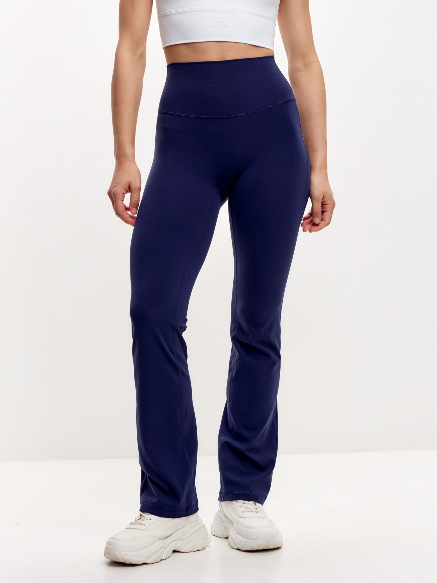 Брюки клеш SOFT LIBERTY Short темно-синие