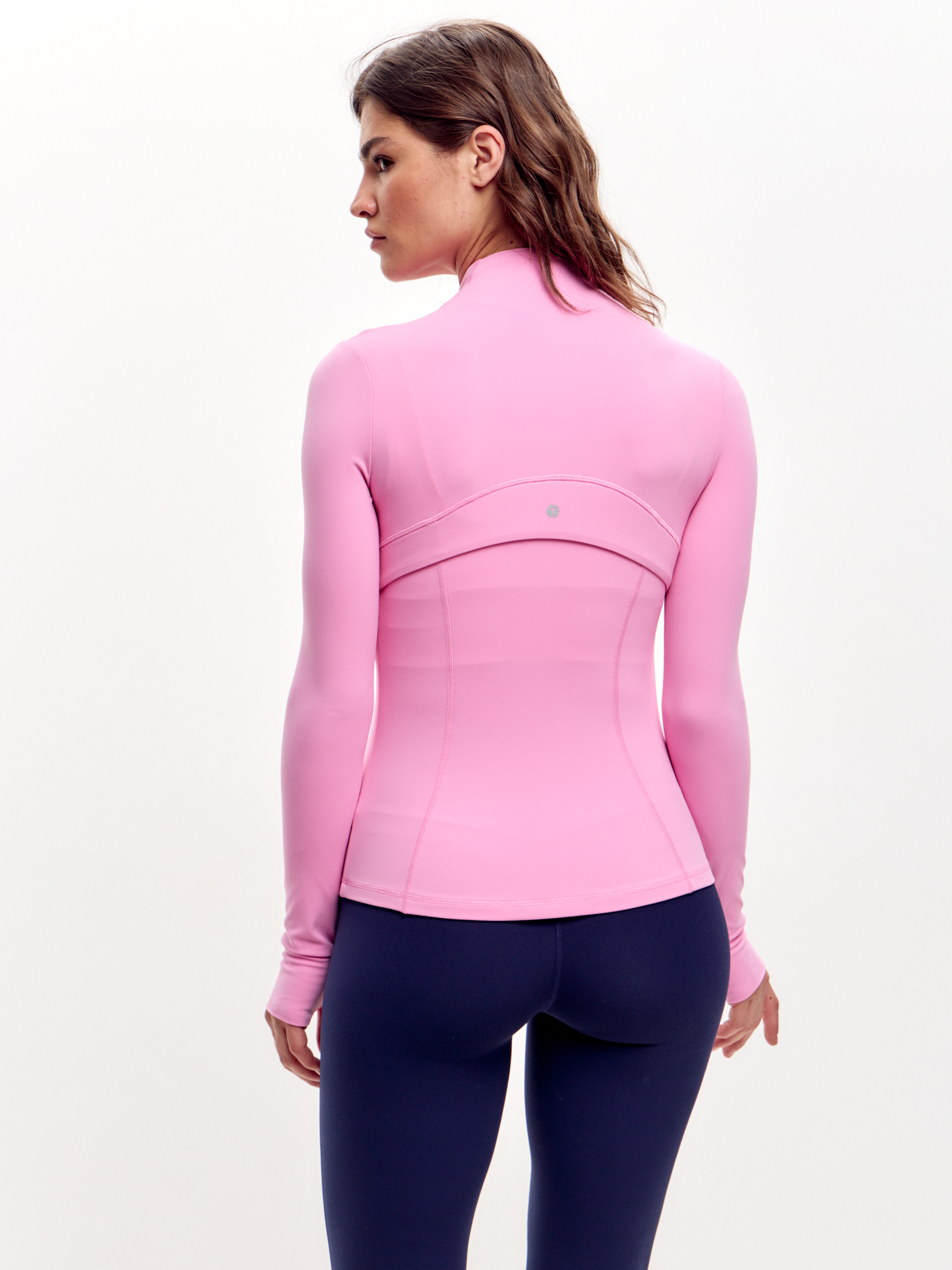 Кофта на молнии SOFT LIBERTY розовая