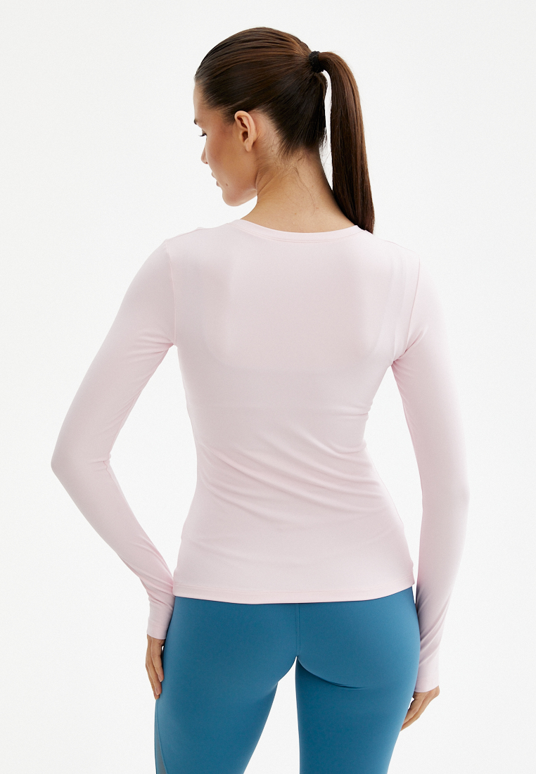 Лонгслив ACTIVE нежно-розовый