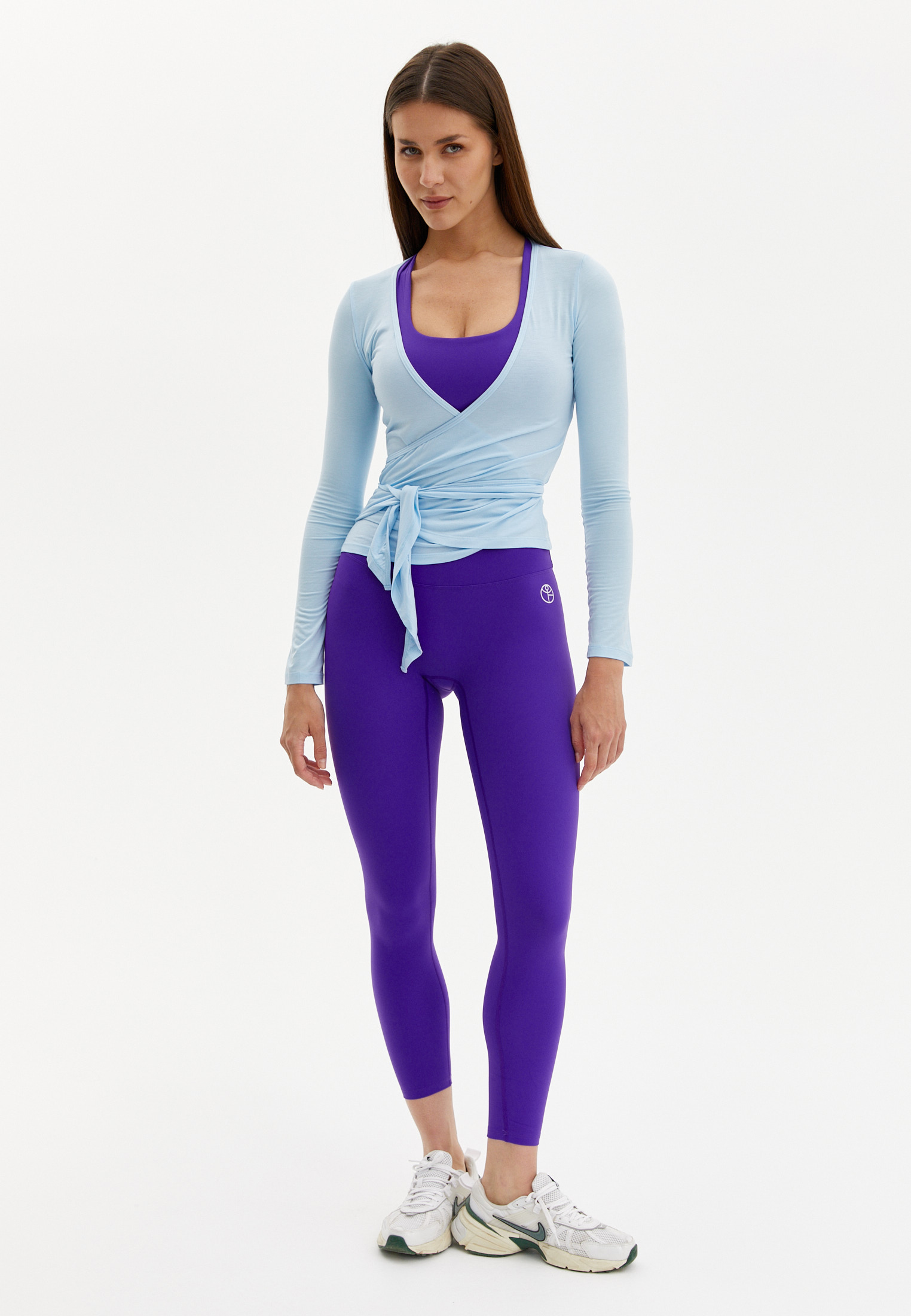 Болеро на завязках VISCOSE нежно-голубое