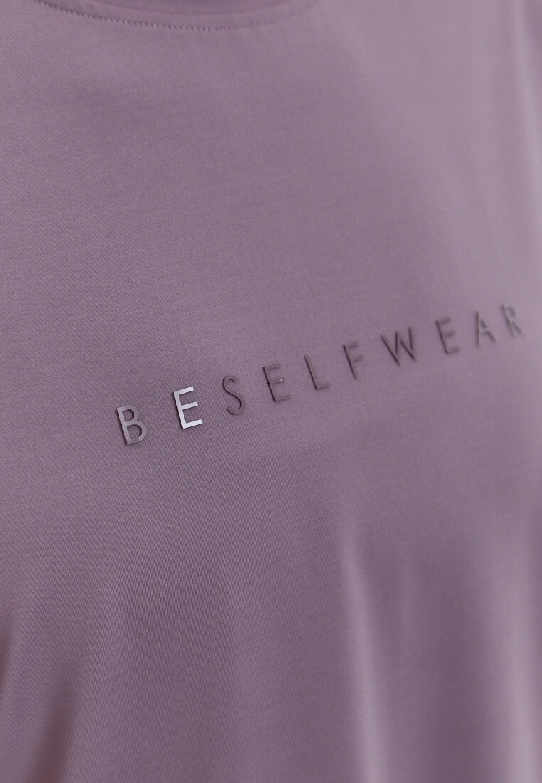 Футболка SATIN BASE сливовая