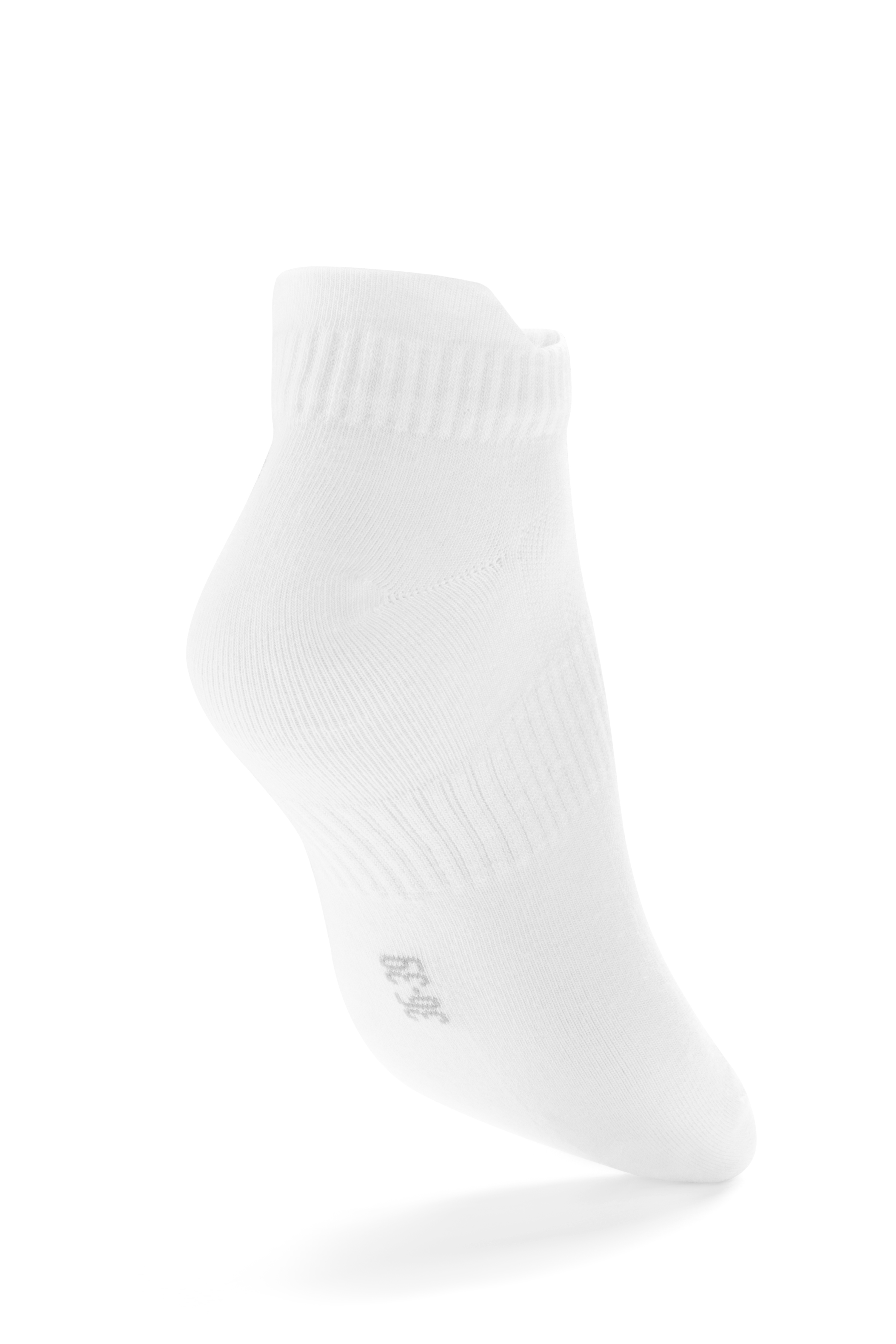 Носки белые c графитовым логотипом BeSelf