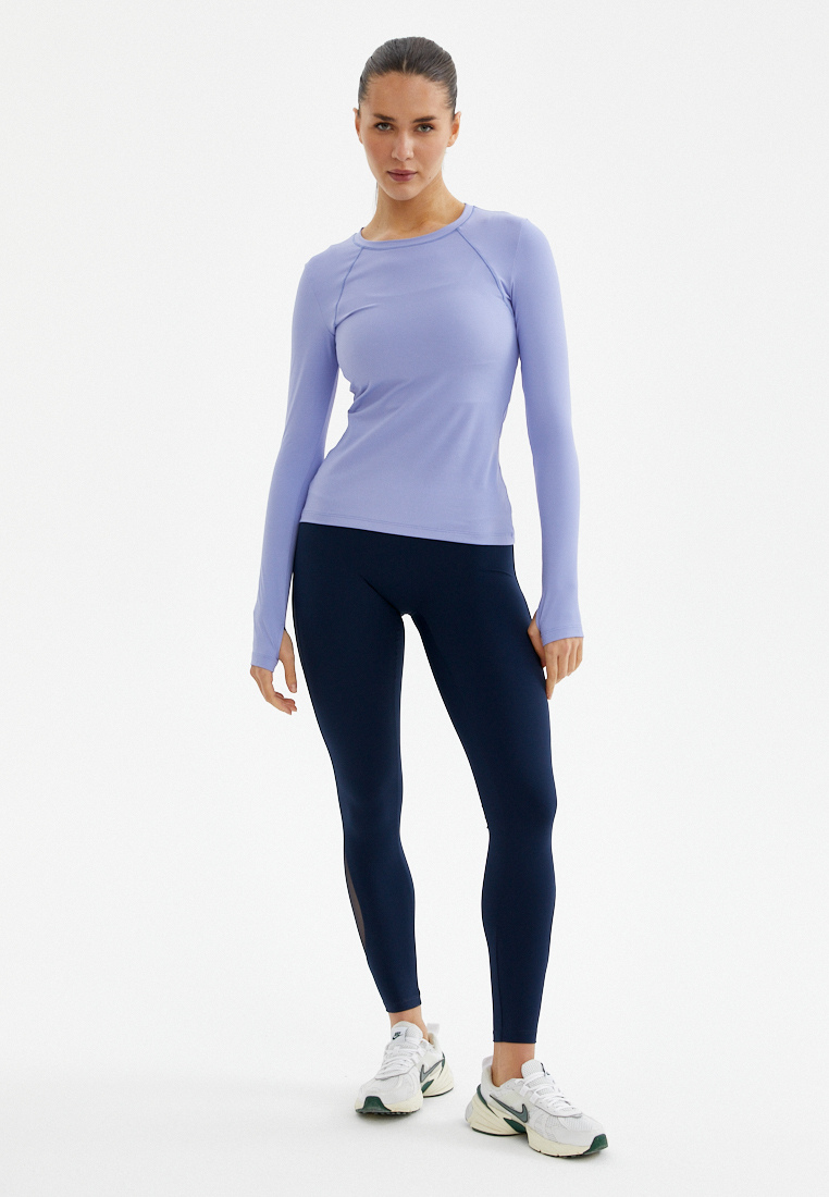 Лонгслив ACTIVE сиреневый