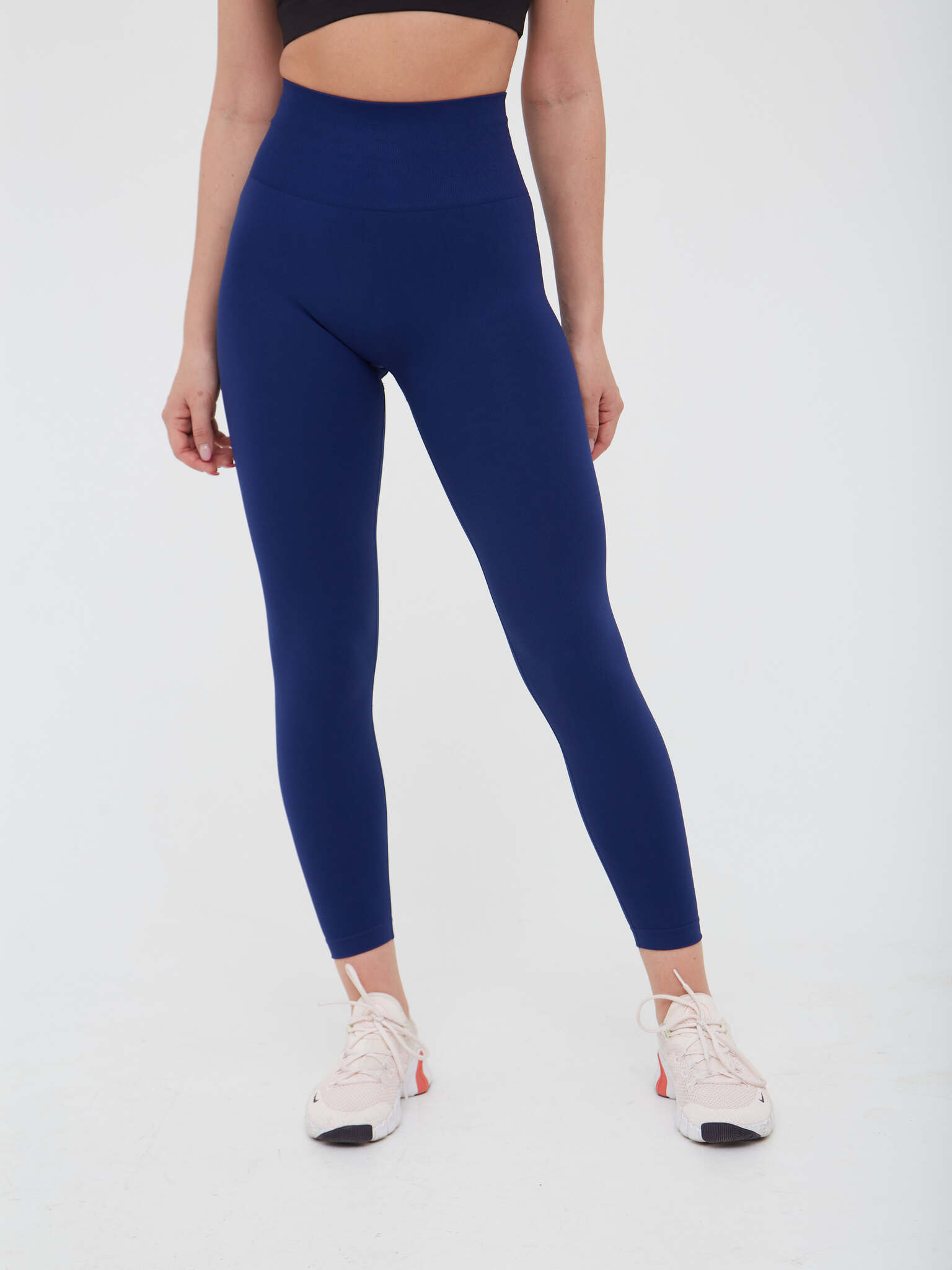Лосины SEAMLESS PUSH-UP синие