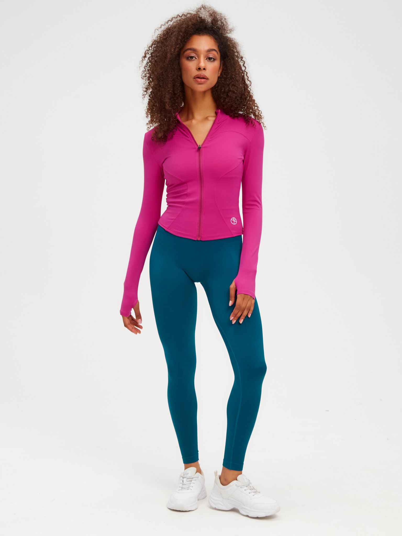 Кофта на молнии ACTIVE фуксия