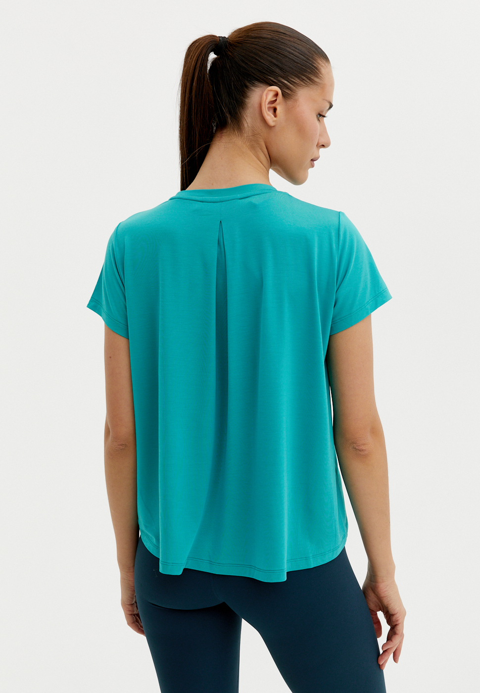 Футболка MODAL бирюзовая