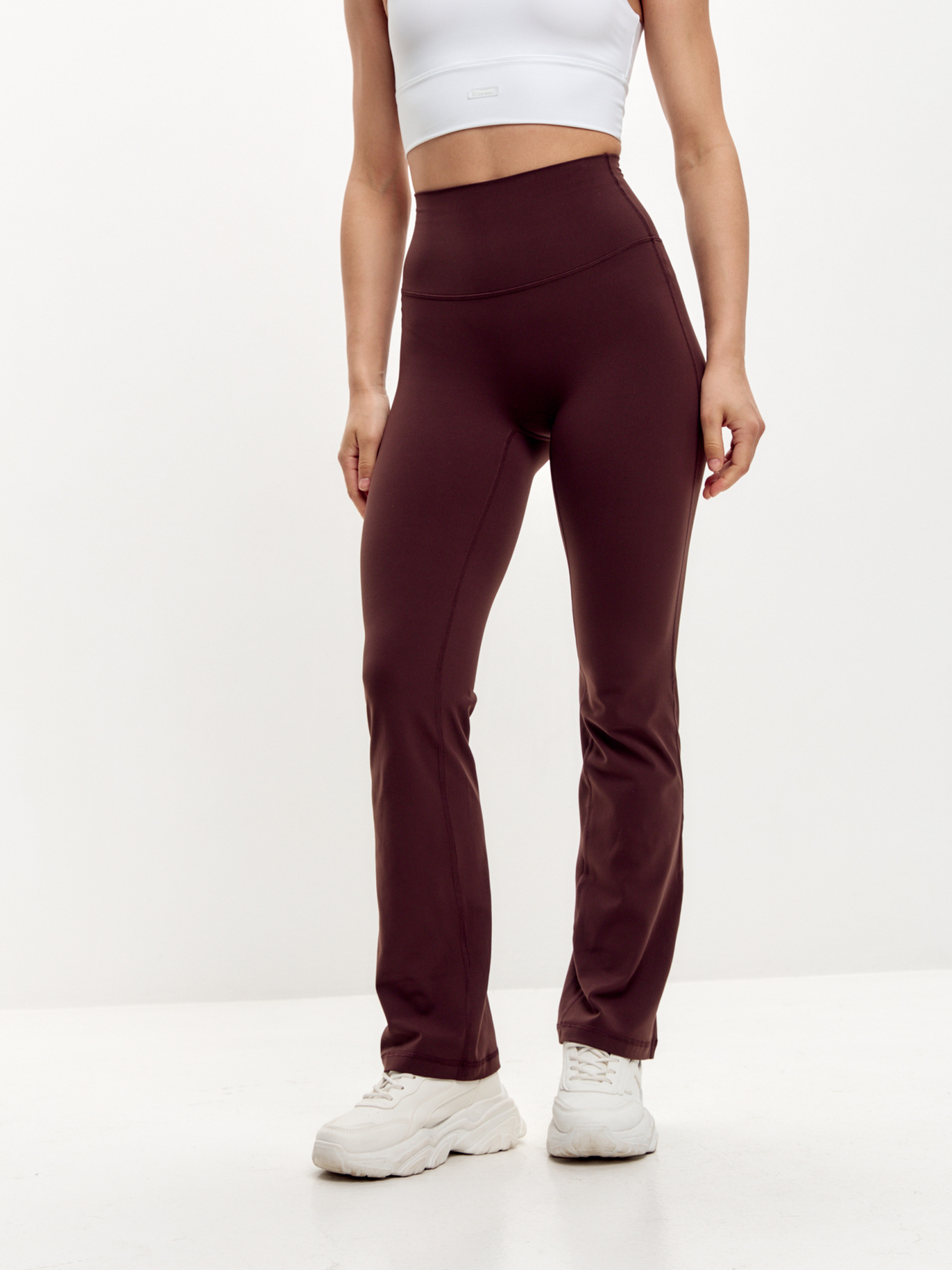 Брюки клеш SOFT LIBERTY Short эспрессо