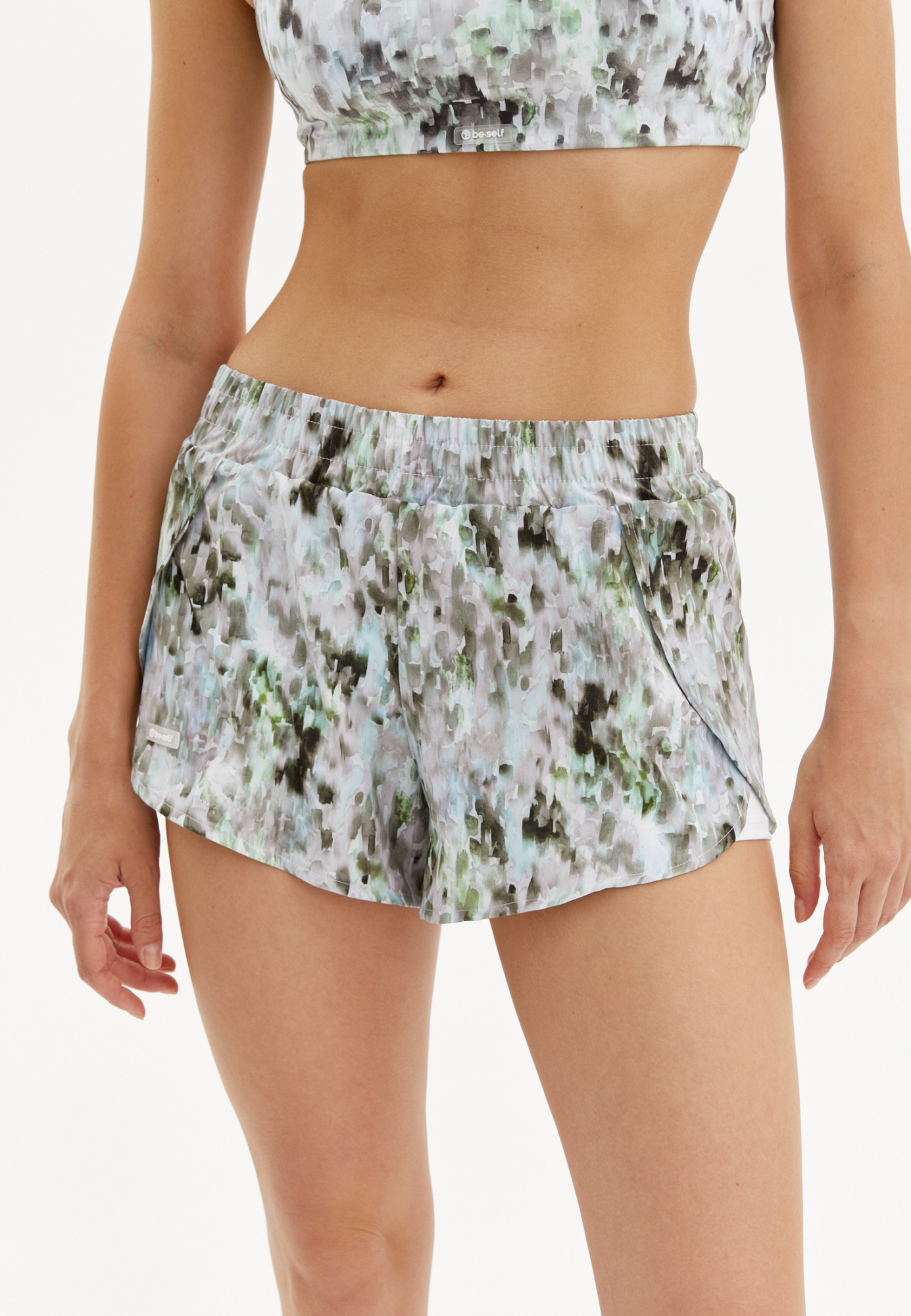 Шорты AQUARELLE серые