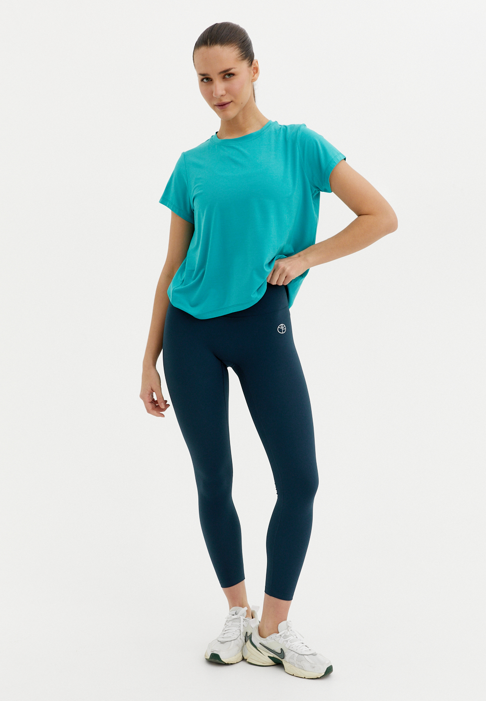 Футболка MODAL бирюзовая