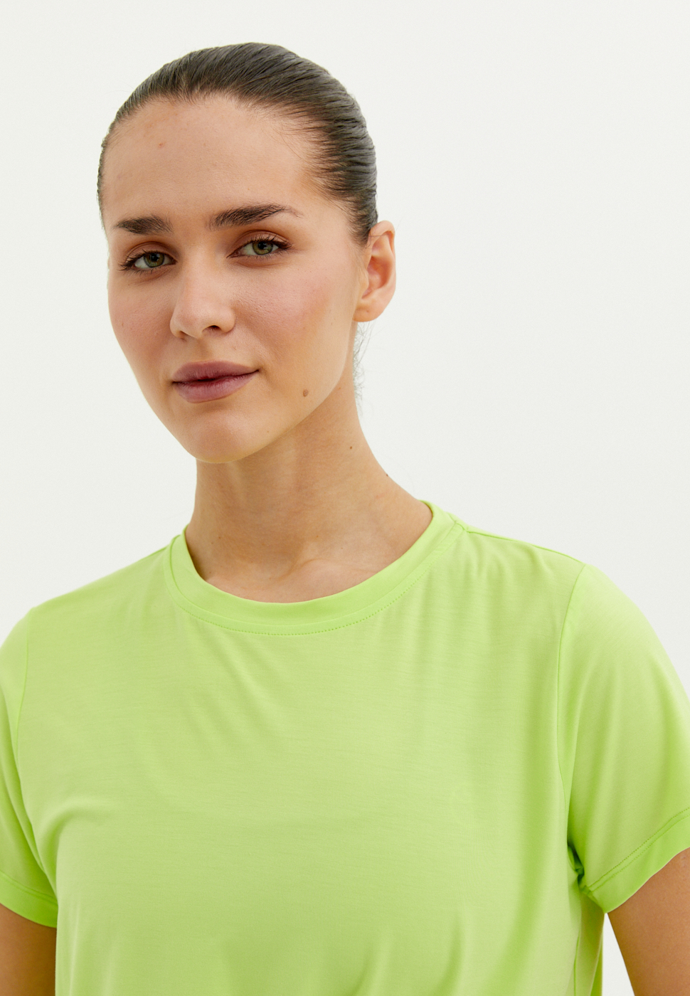 Футболка MODAL лаймовая