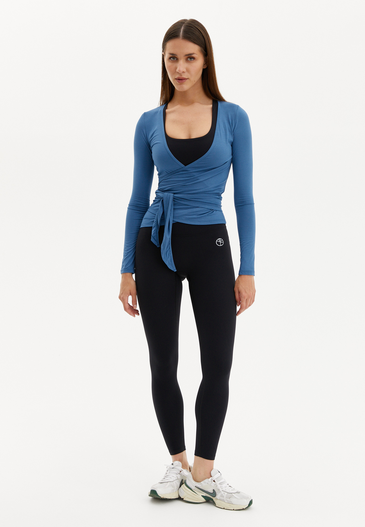 Болеро на завязках VISCOSE деним