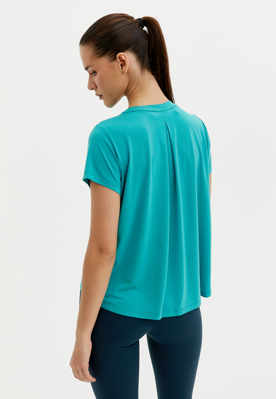 Футболка MODAL бирюзовая