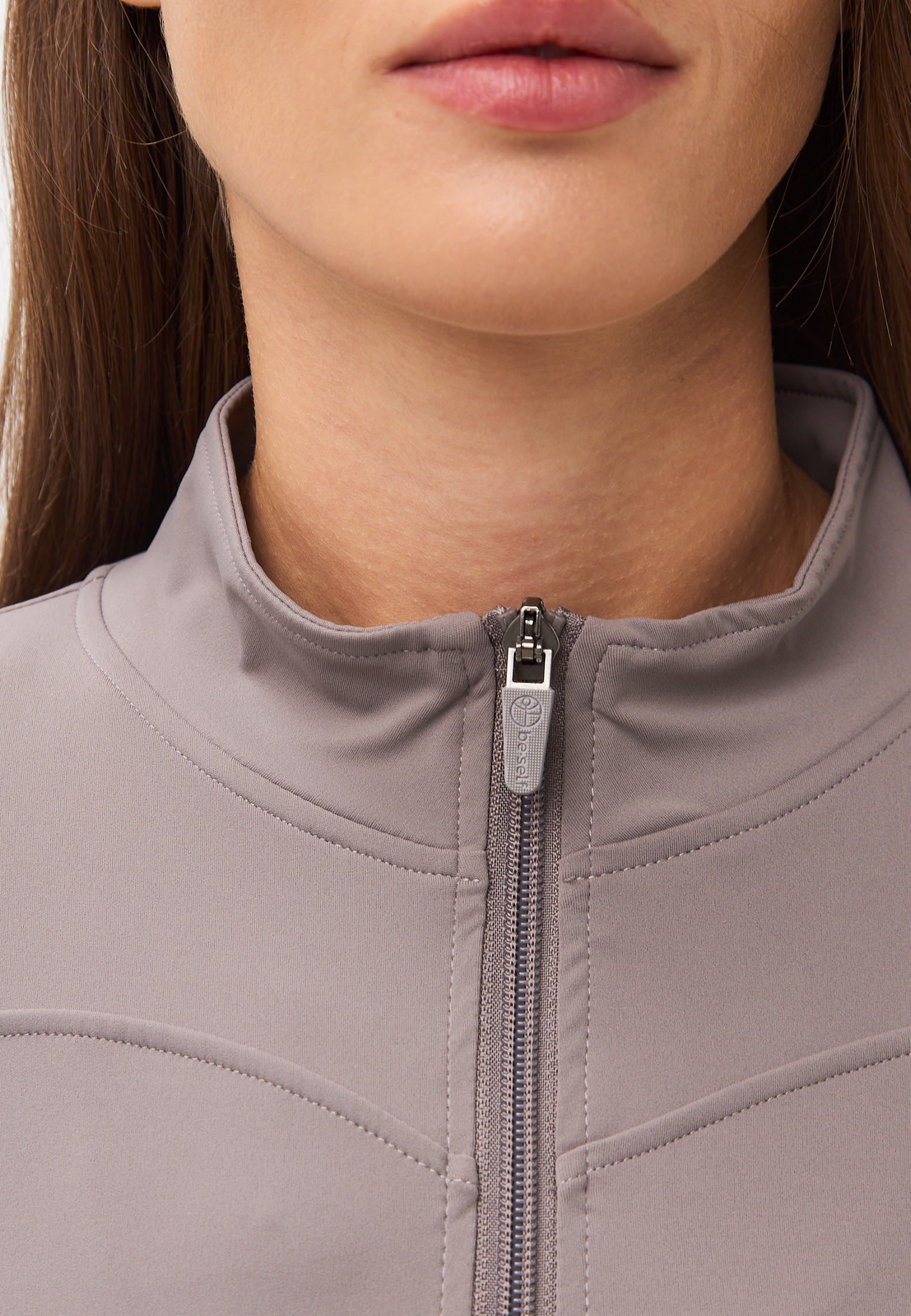 Кофта на молнии ACTIVE мокко