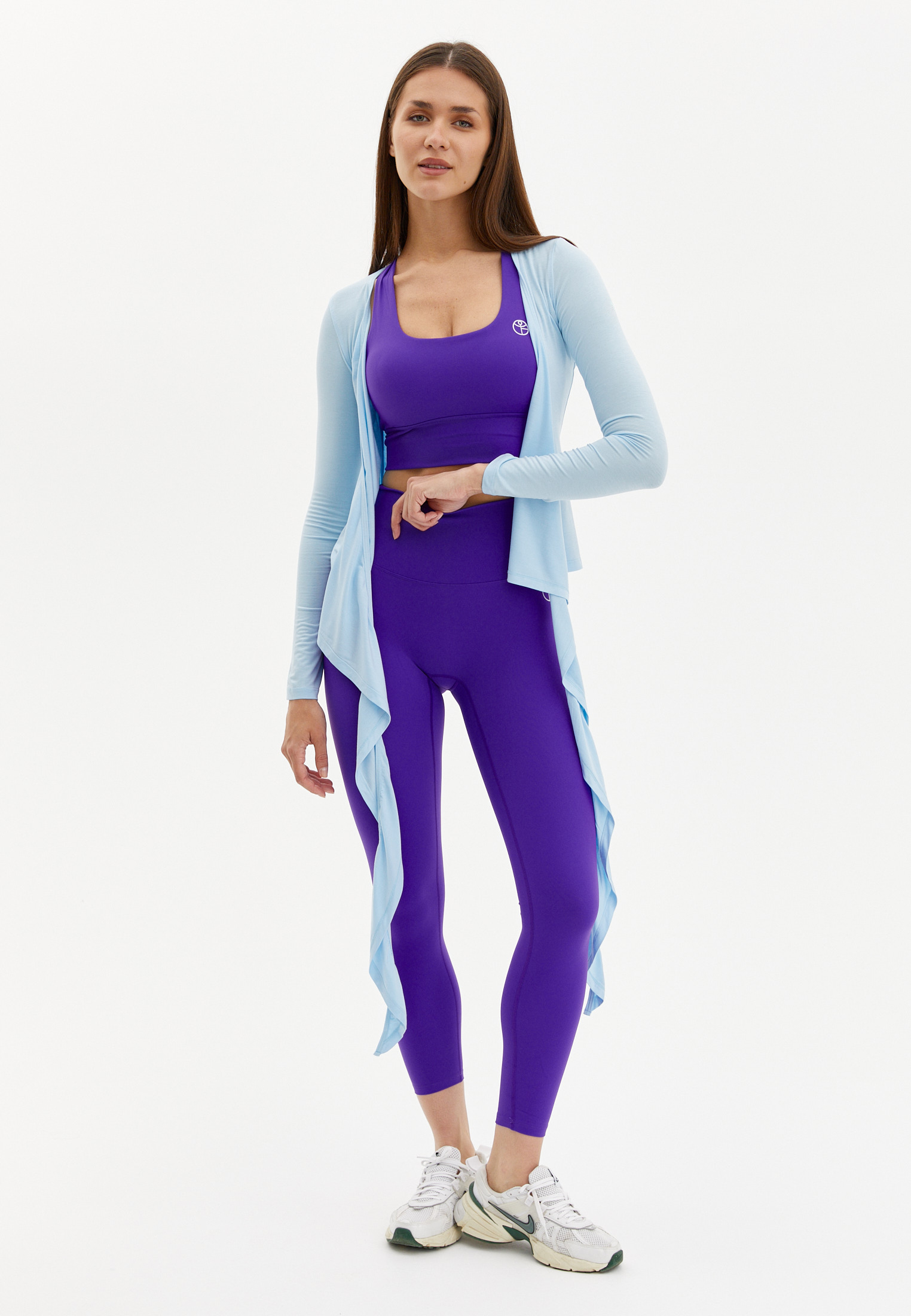 Болеро на завязках VISCOSE нежно-голубое