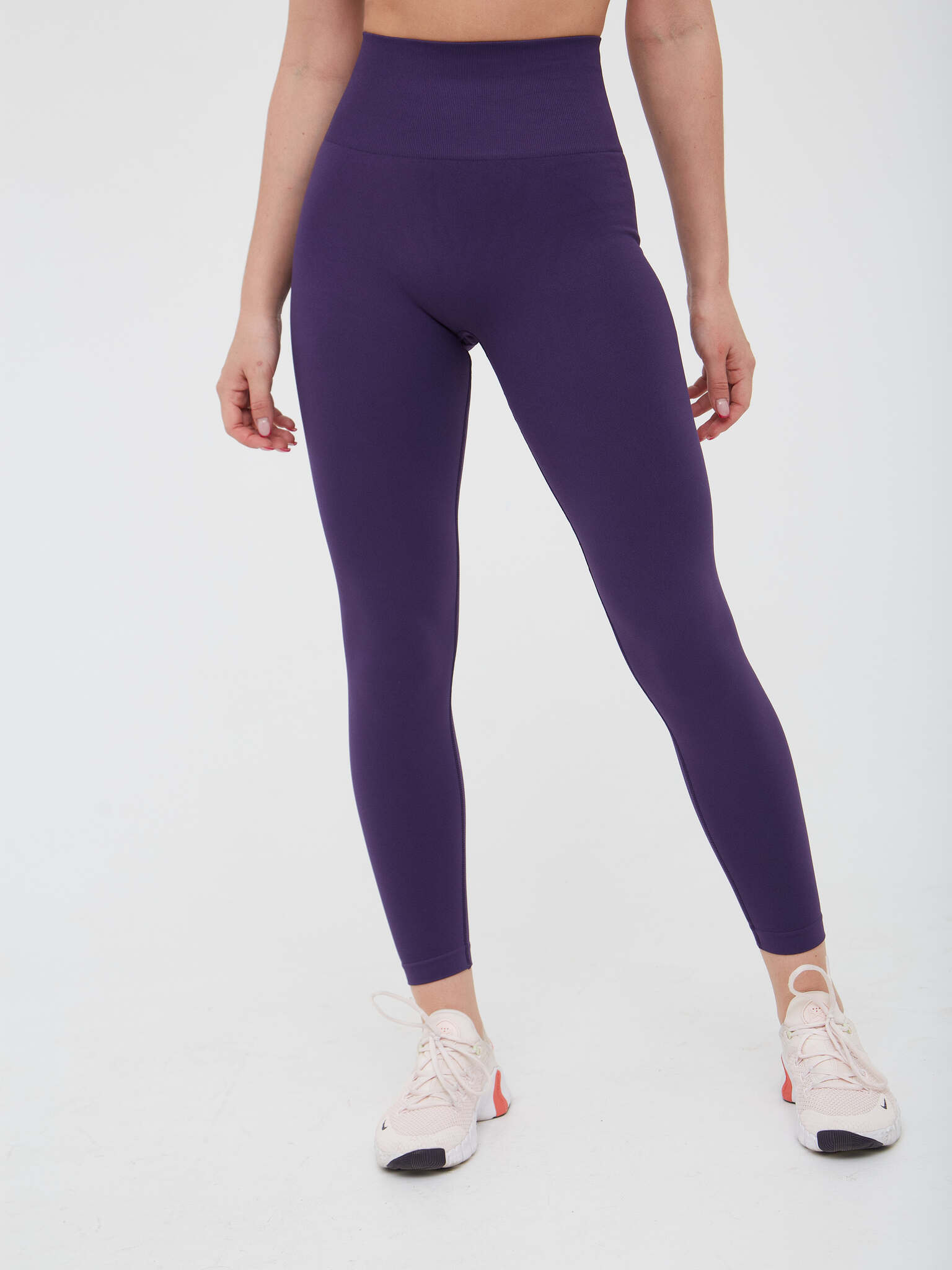 Лосины SEAMLESS PUSH-UP фиолетовые