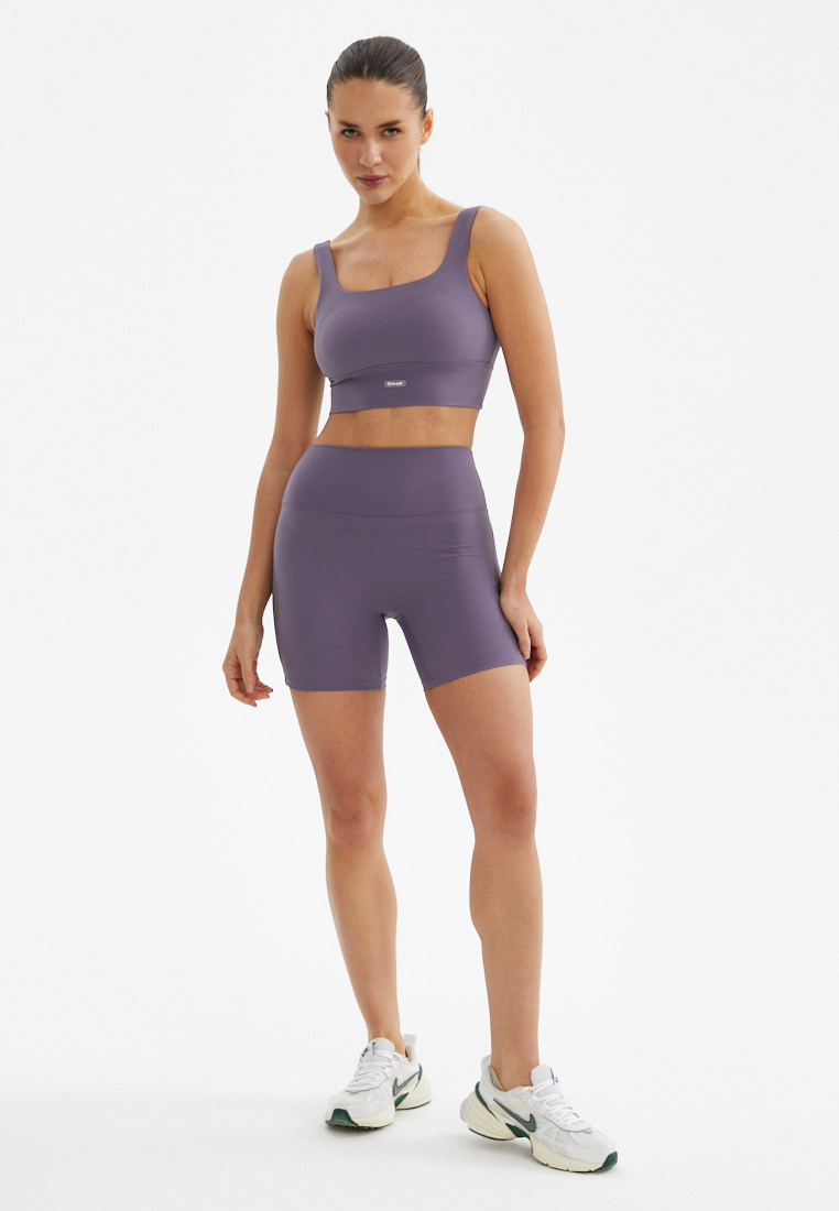 Шорты WAVE серо-фиолетовые