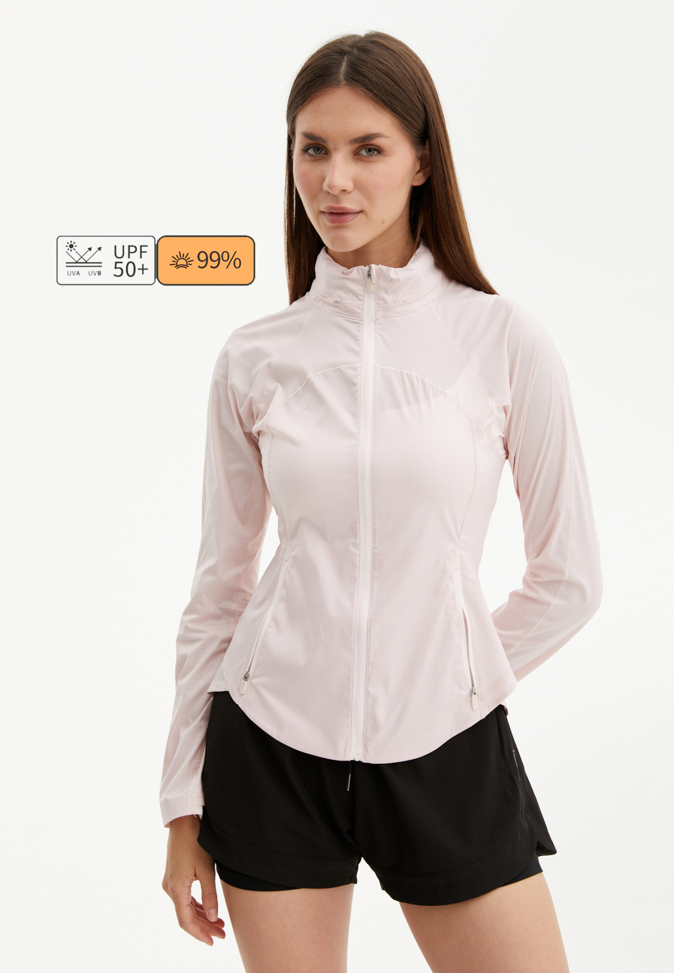 Олимпийка SUN PROTECT светло-розовая