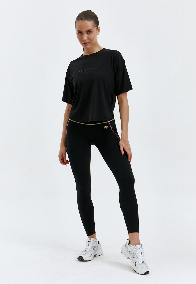 Футболка SATIN BASE черная