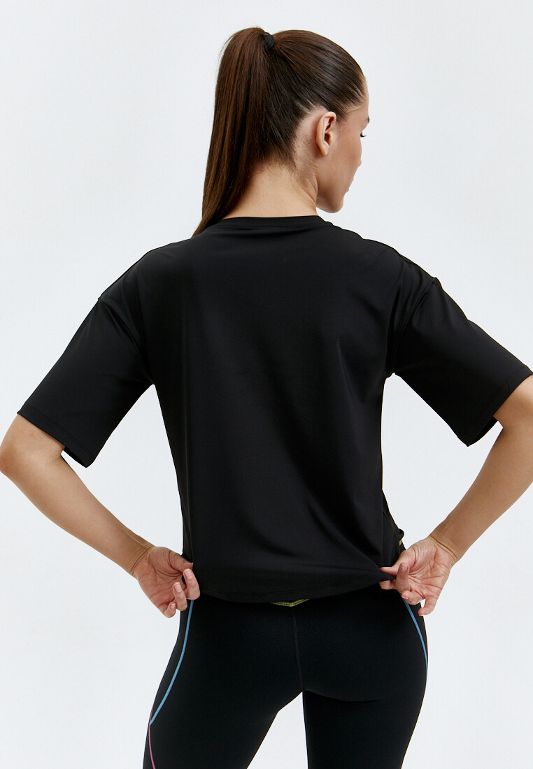 Футболка SATIN BASE черная