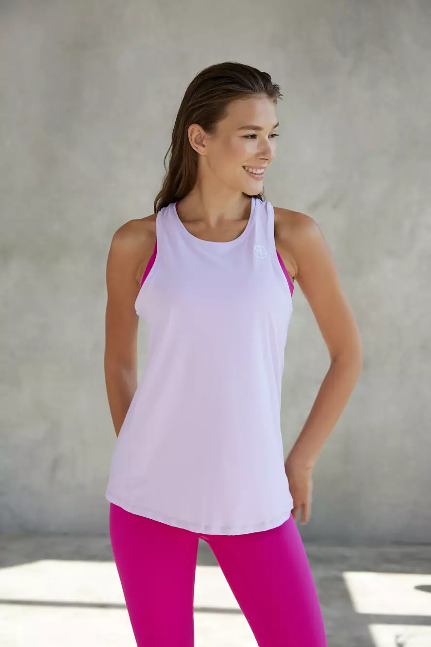 Майка ACTIVE лавандовая