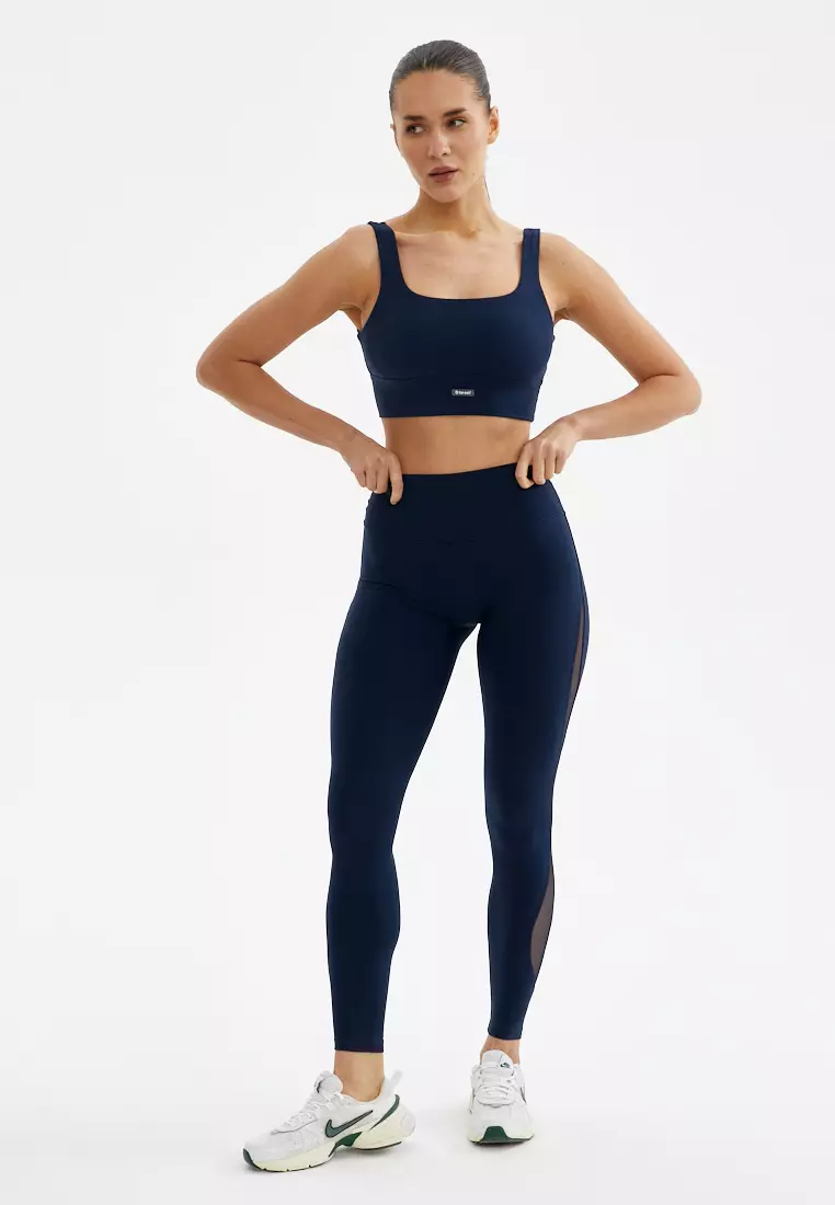 Топ-бра WAVE темно-синий