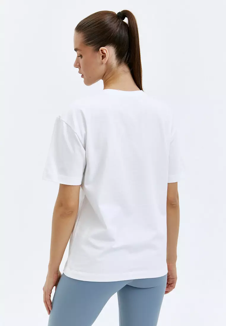 Футболка BSWR белая с принтом