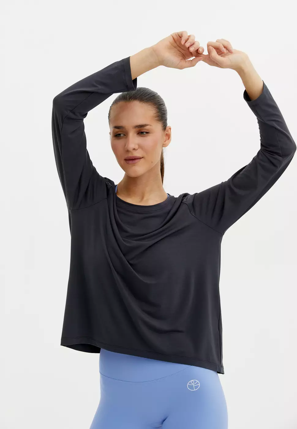 Лонгслив MODAL графитовый