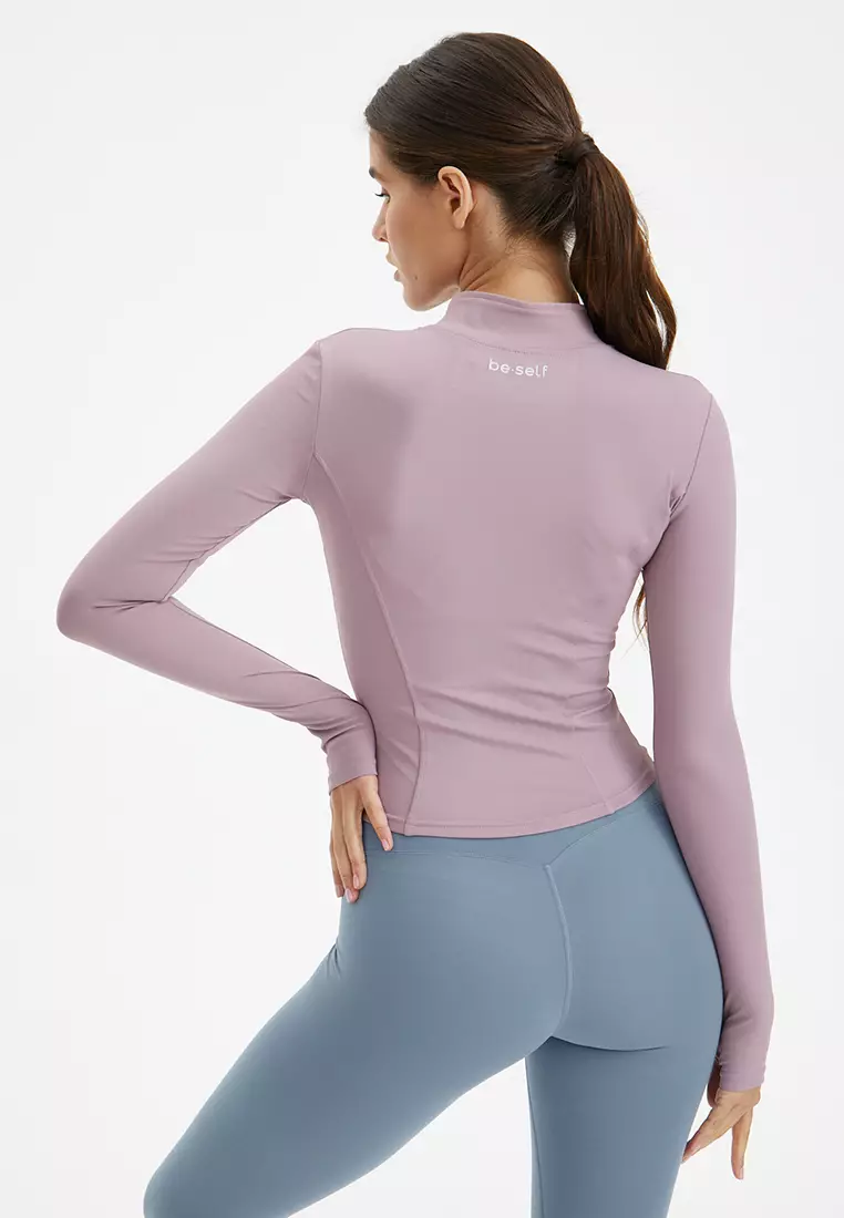 Кофта на молнии ACTIVE розовая