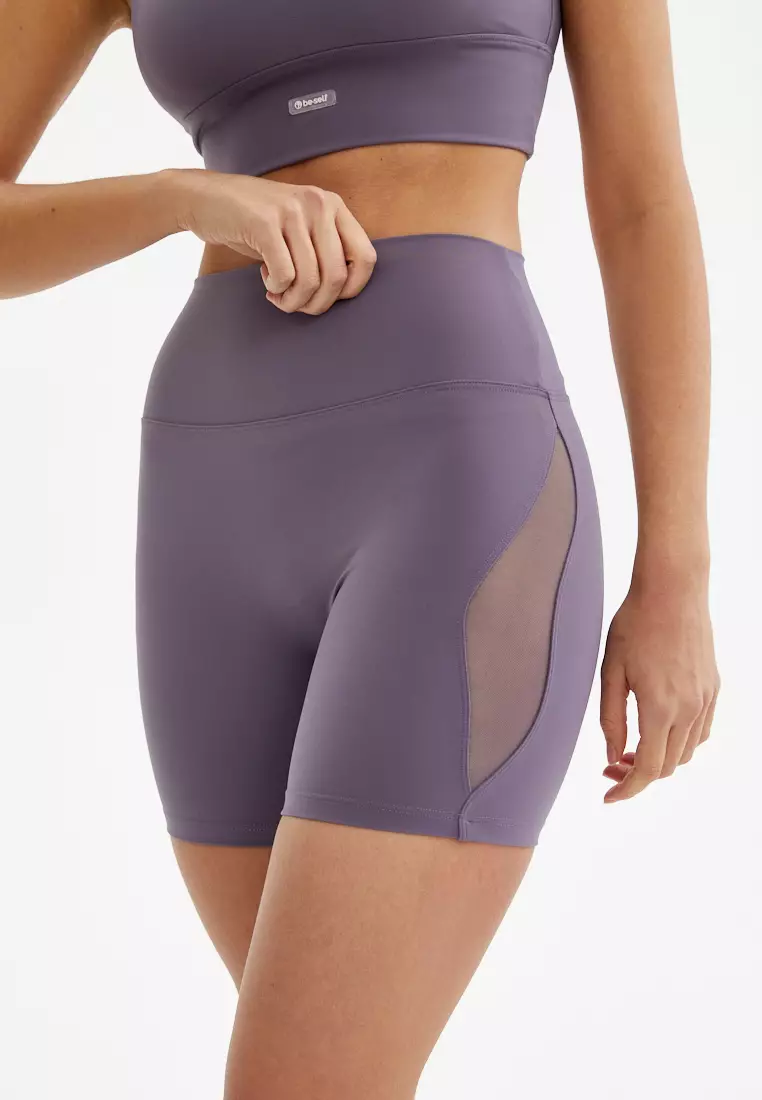 Шорты WAVE серо-фиолетовые