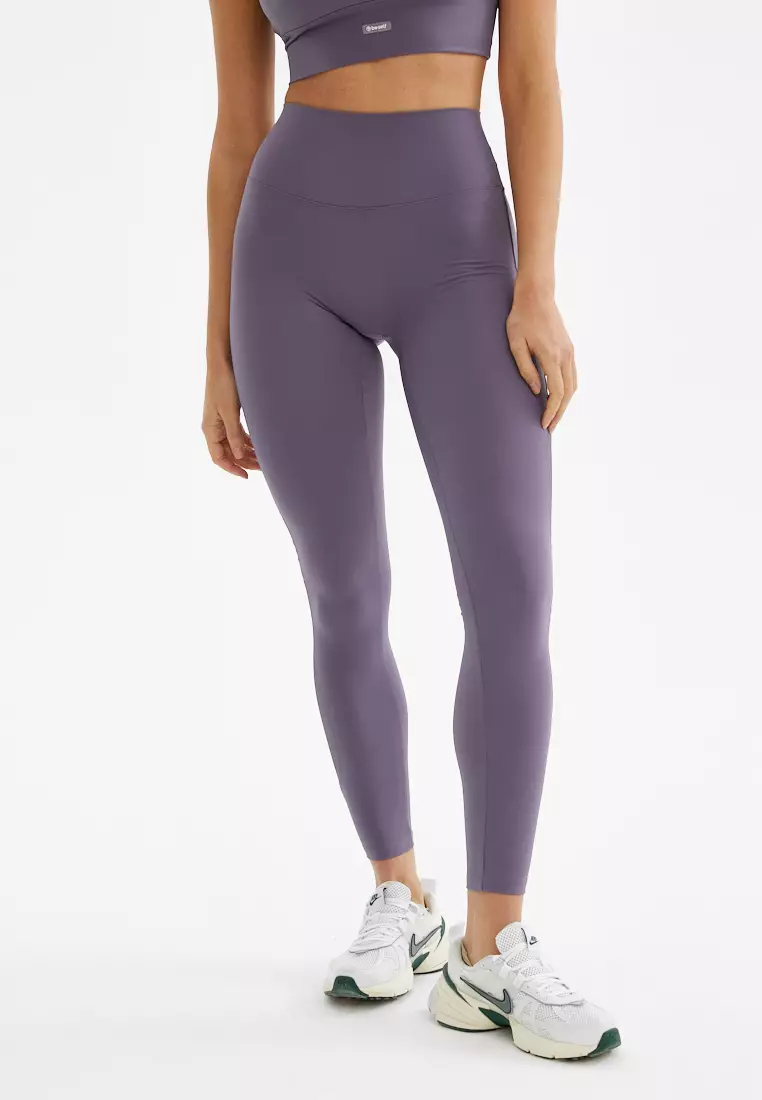 Лосины WAVE серо-фиолетовые