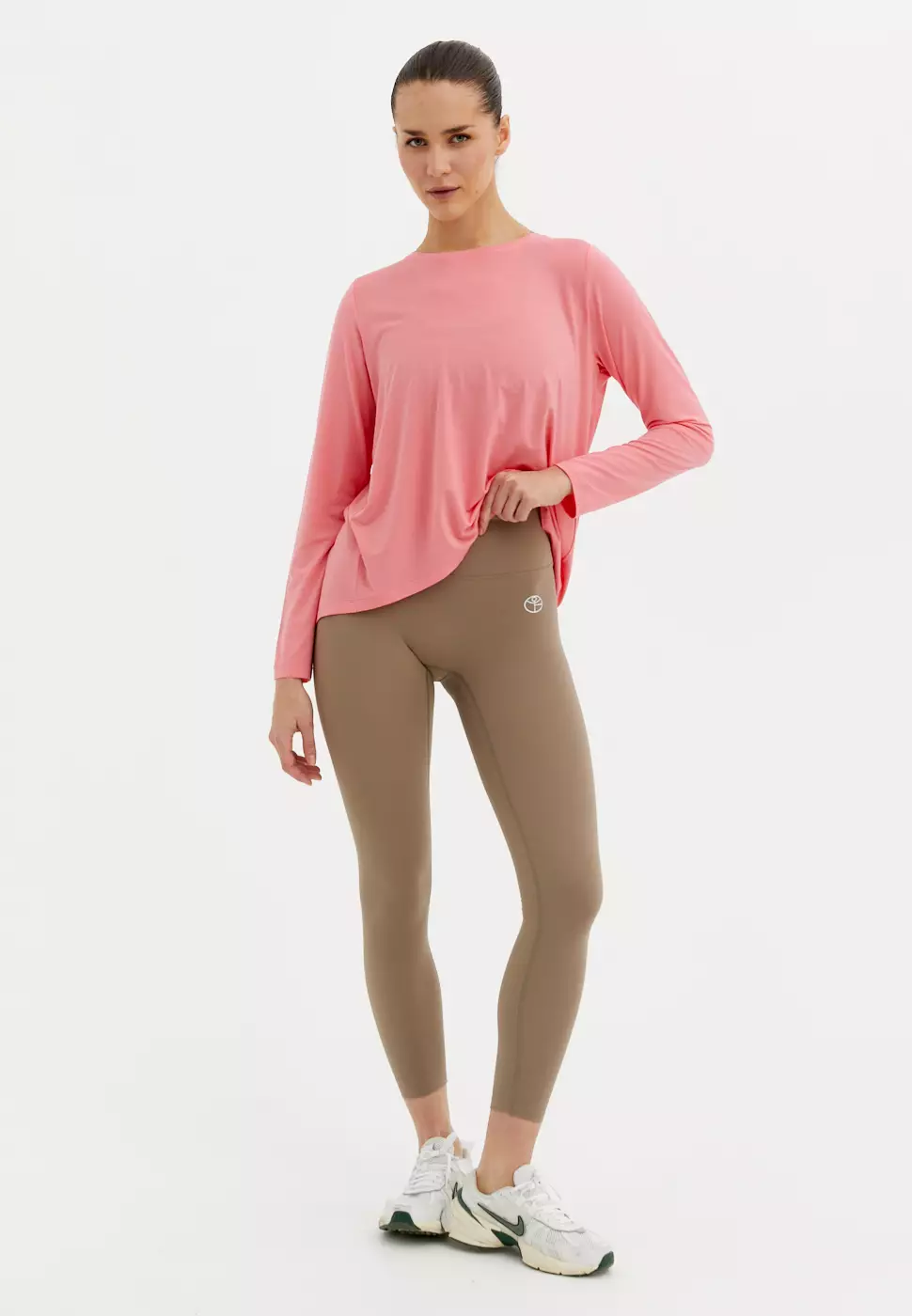 Лонгслив MODAL коралловый