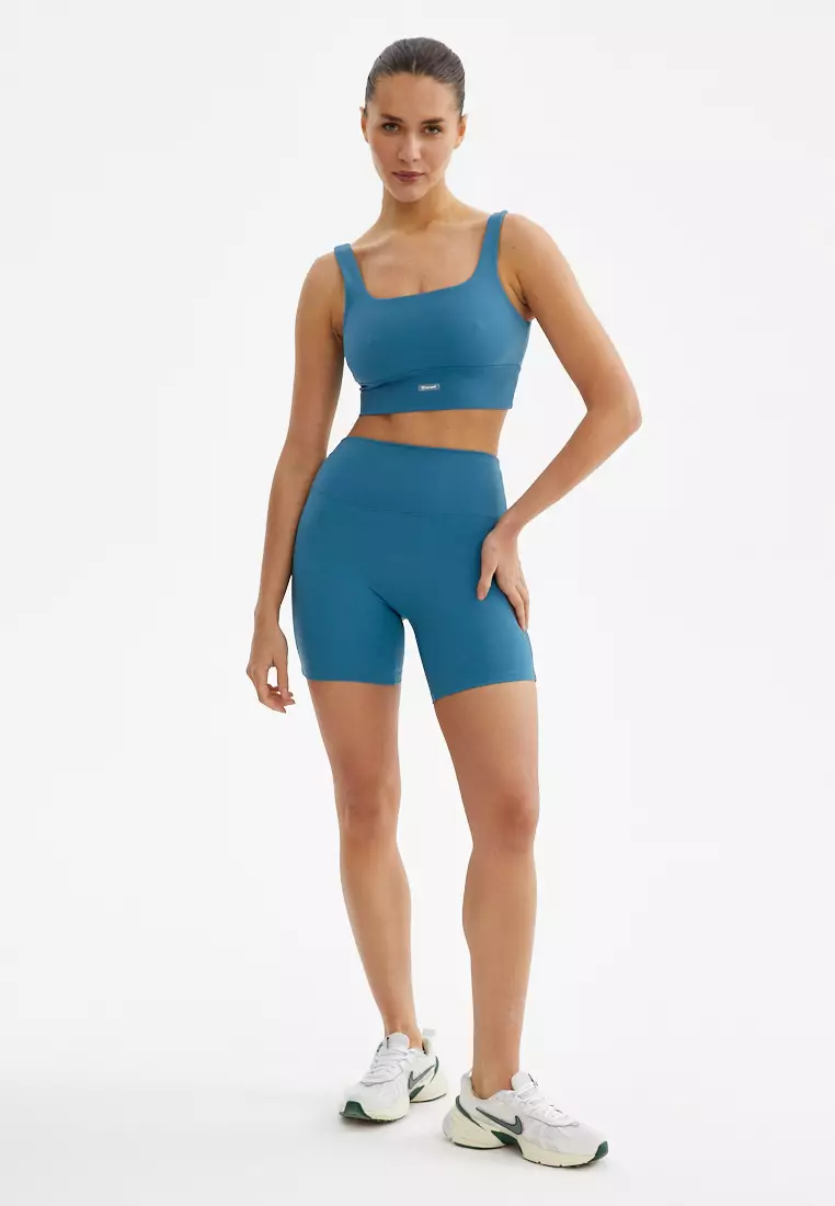 Шорты WAVE пыльно-бирюзовые