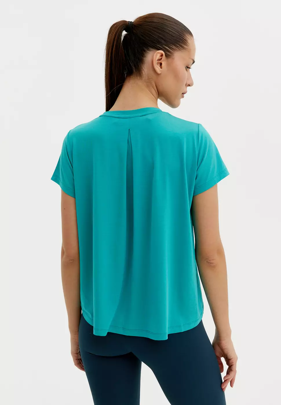 Футболка MODAL бирюзовая