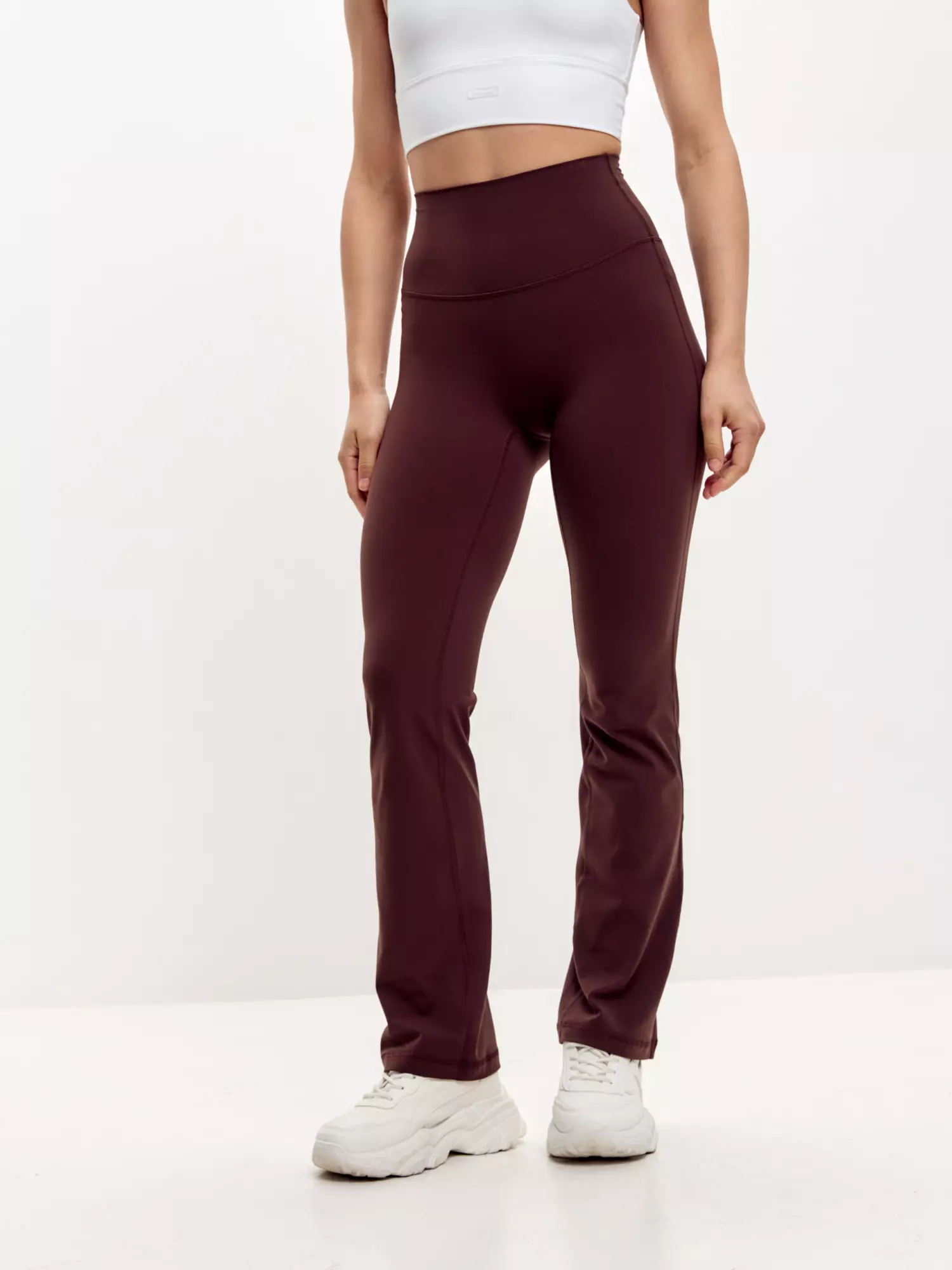 Брюки клеш SOFT LIBERTY Short эспрессо