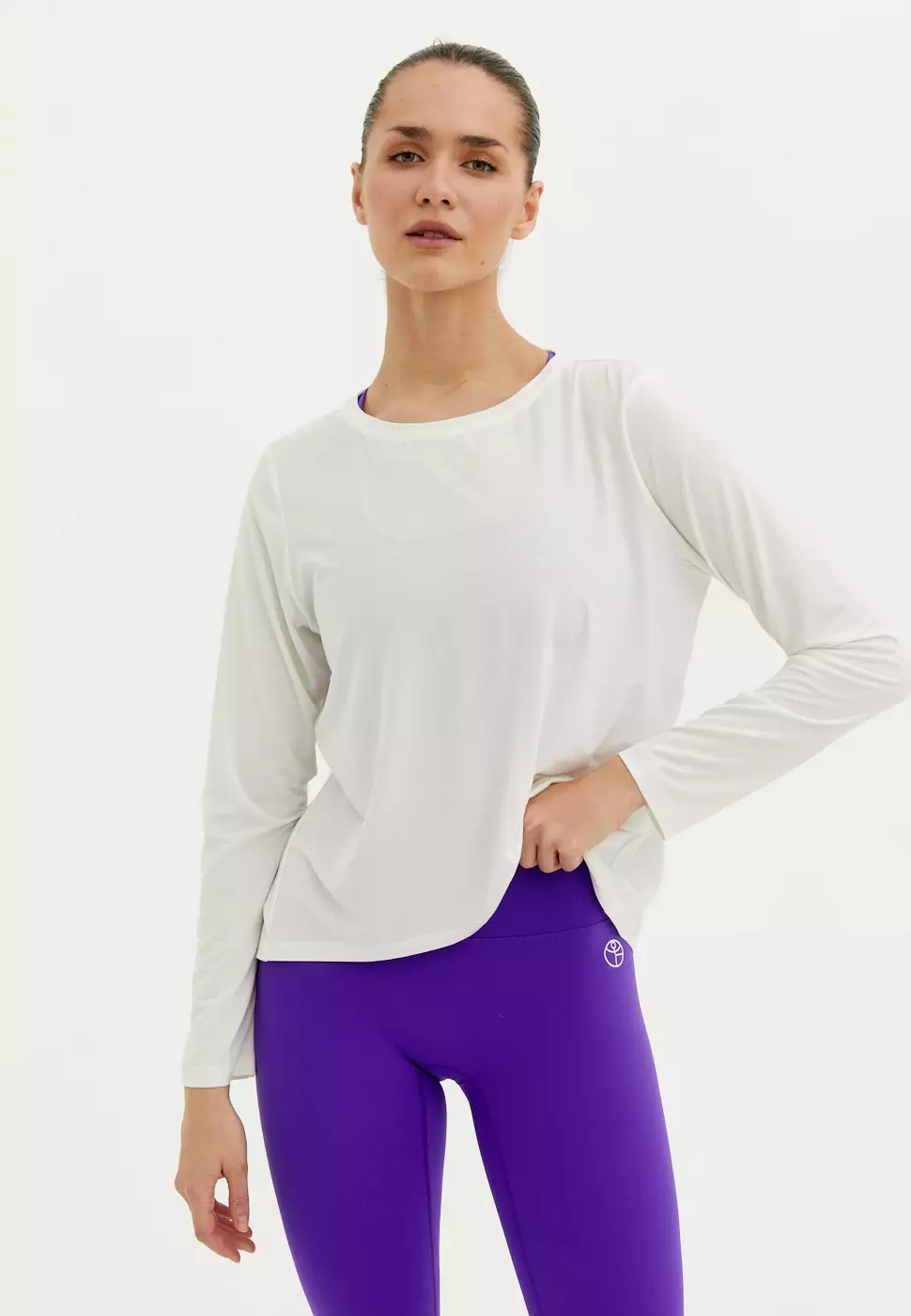 Лонгслив MODAL молочный