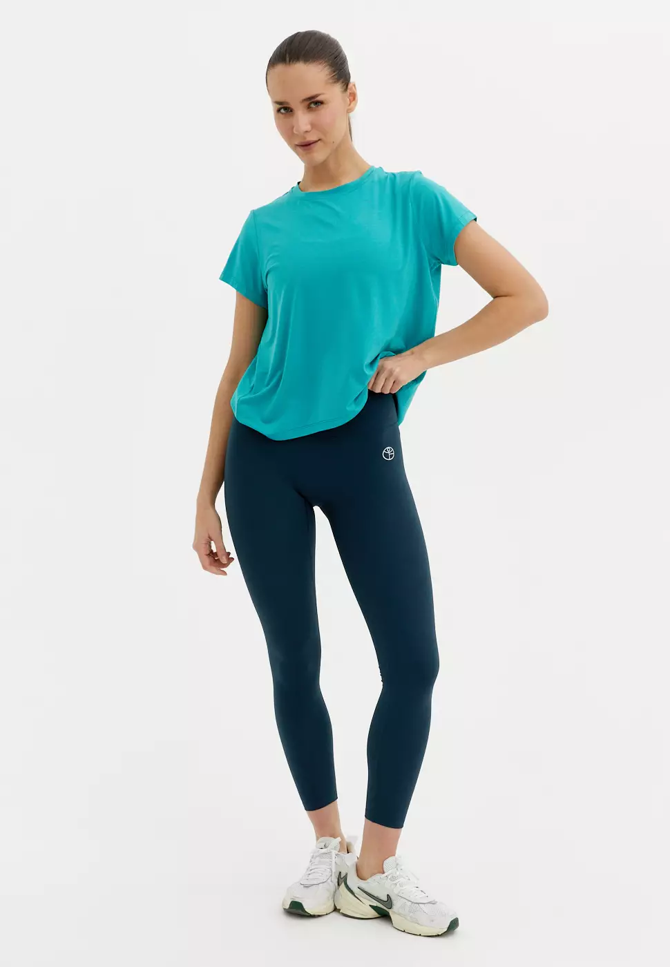 Футболка MODAL бирюзовая