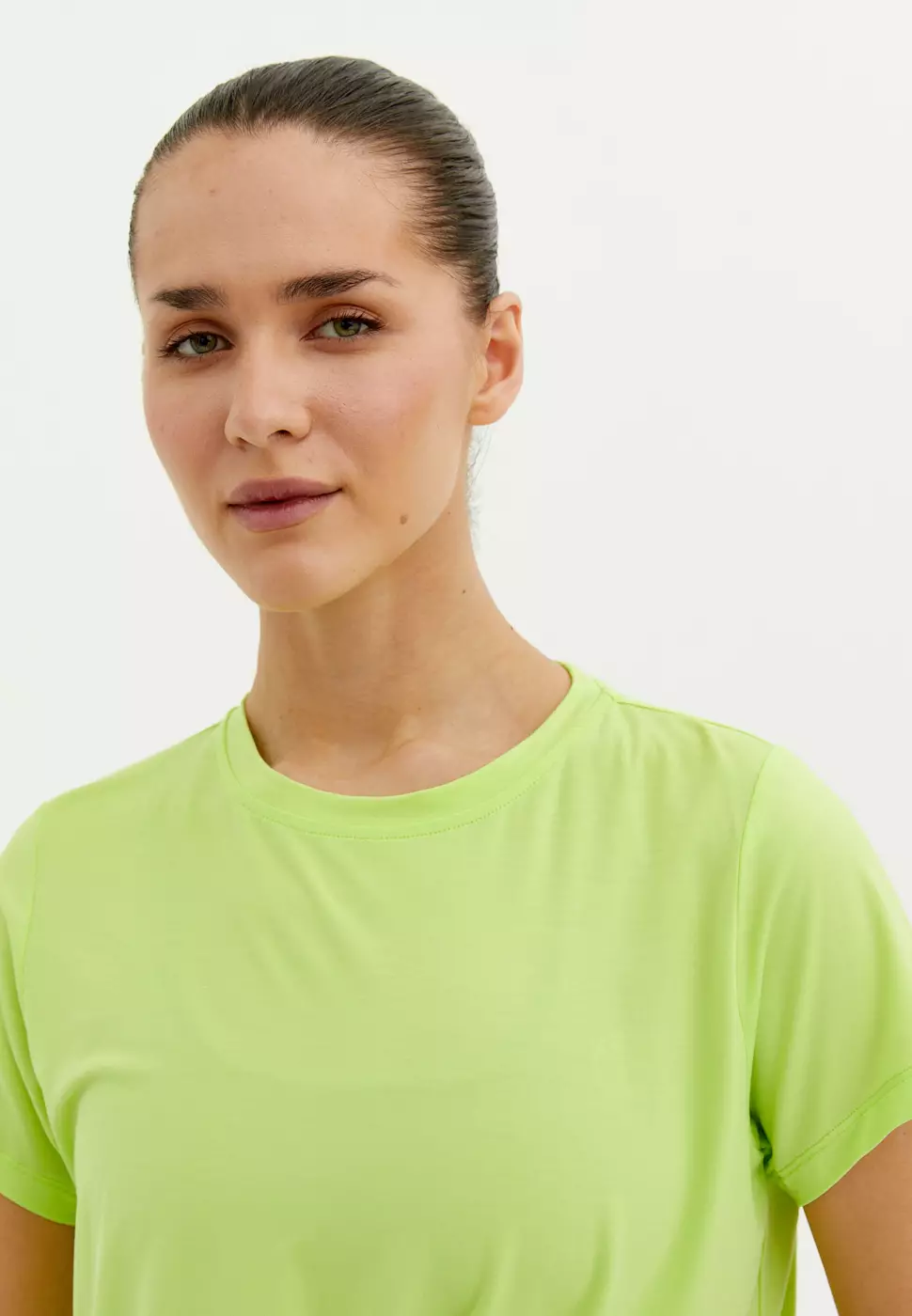 Футболка MODAL лаймовая