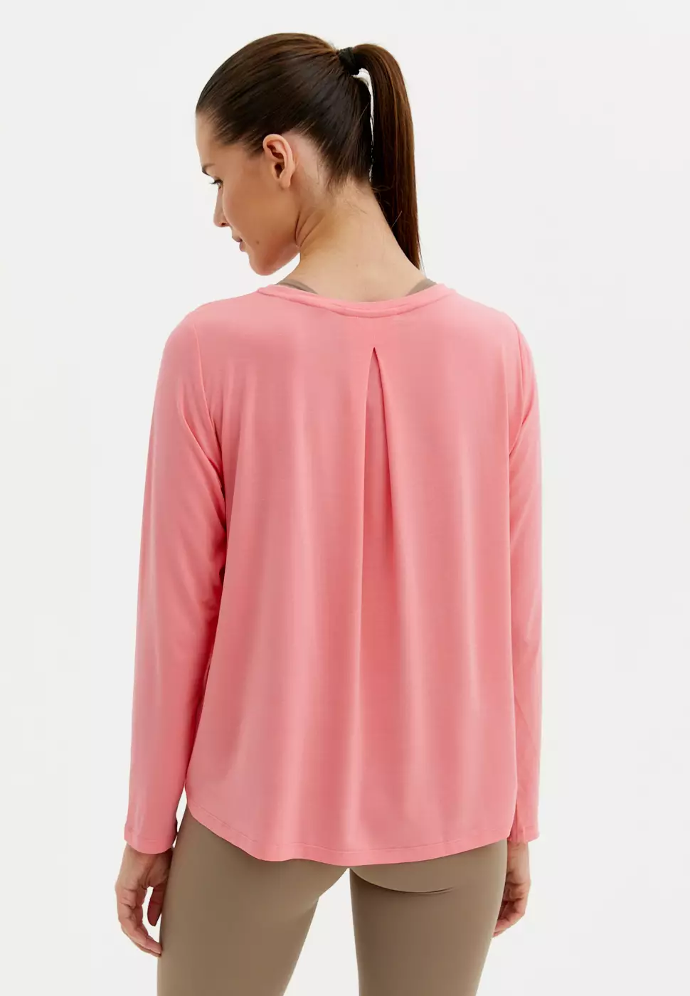 Лонгслив MODAL коралловый