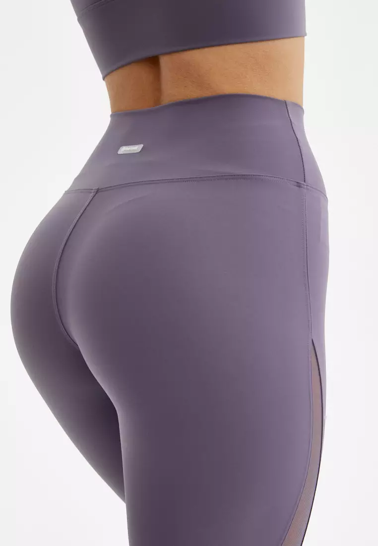 Лосины WAVE серо-фиолетовые