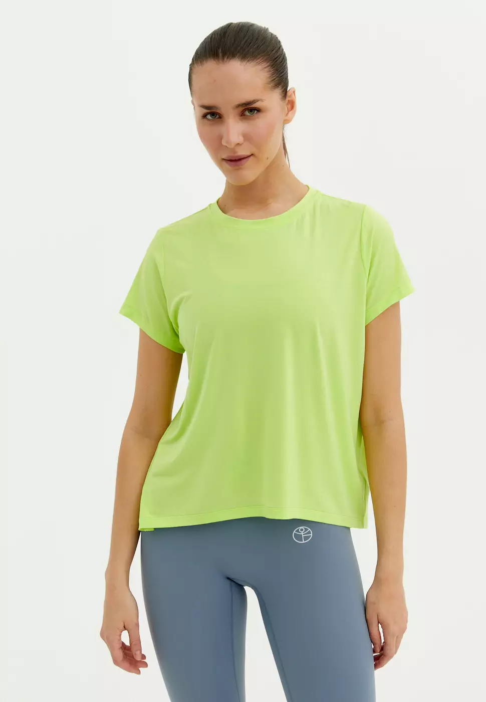 Футболка MODAL лаймовая