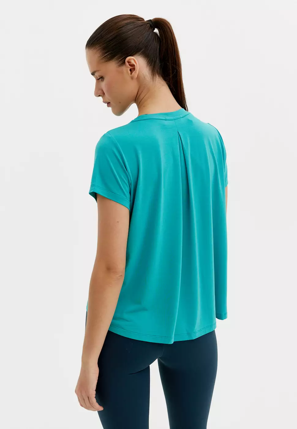 Футболка MODAL бирюзовая