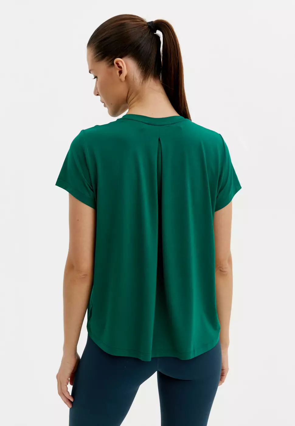 Футболка MODAL изумрудная