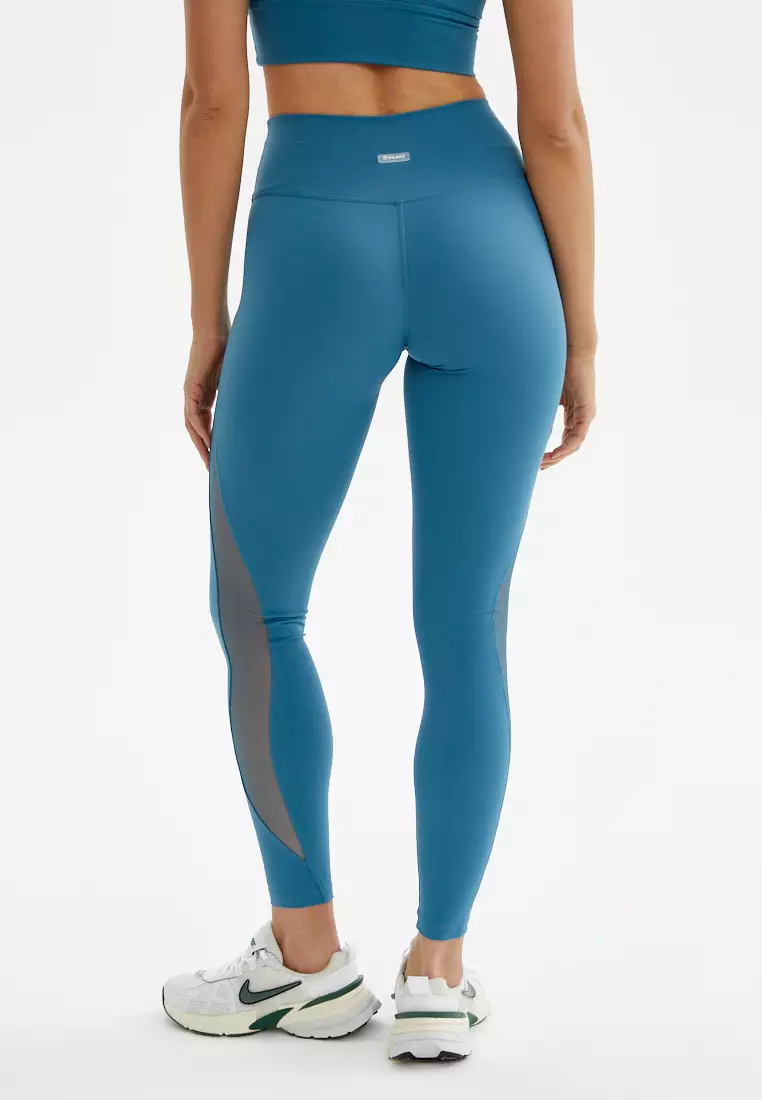 Лосины WAVE пыльно-бирюзовые