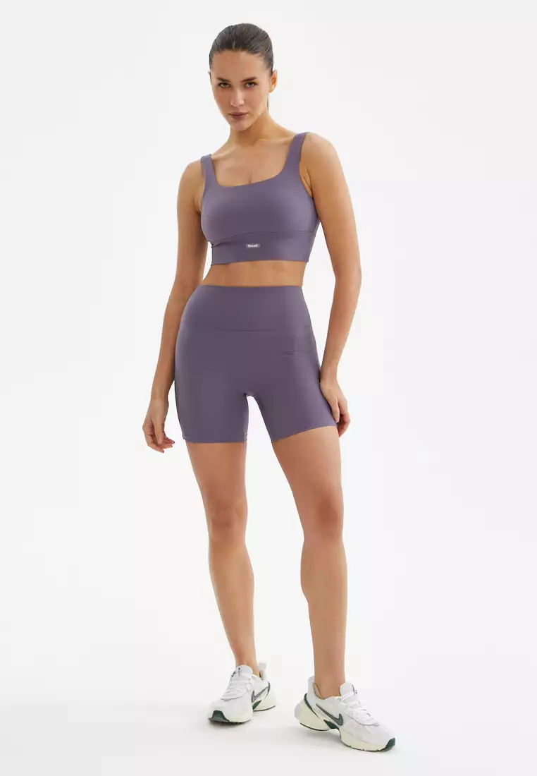 Шорты WAVE серо-фиолетовые