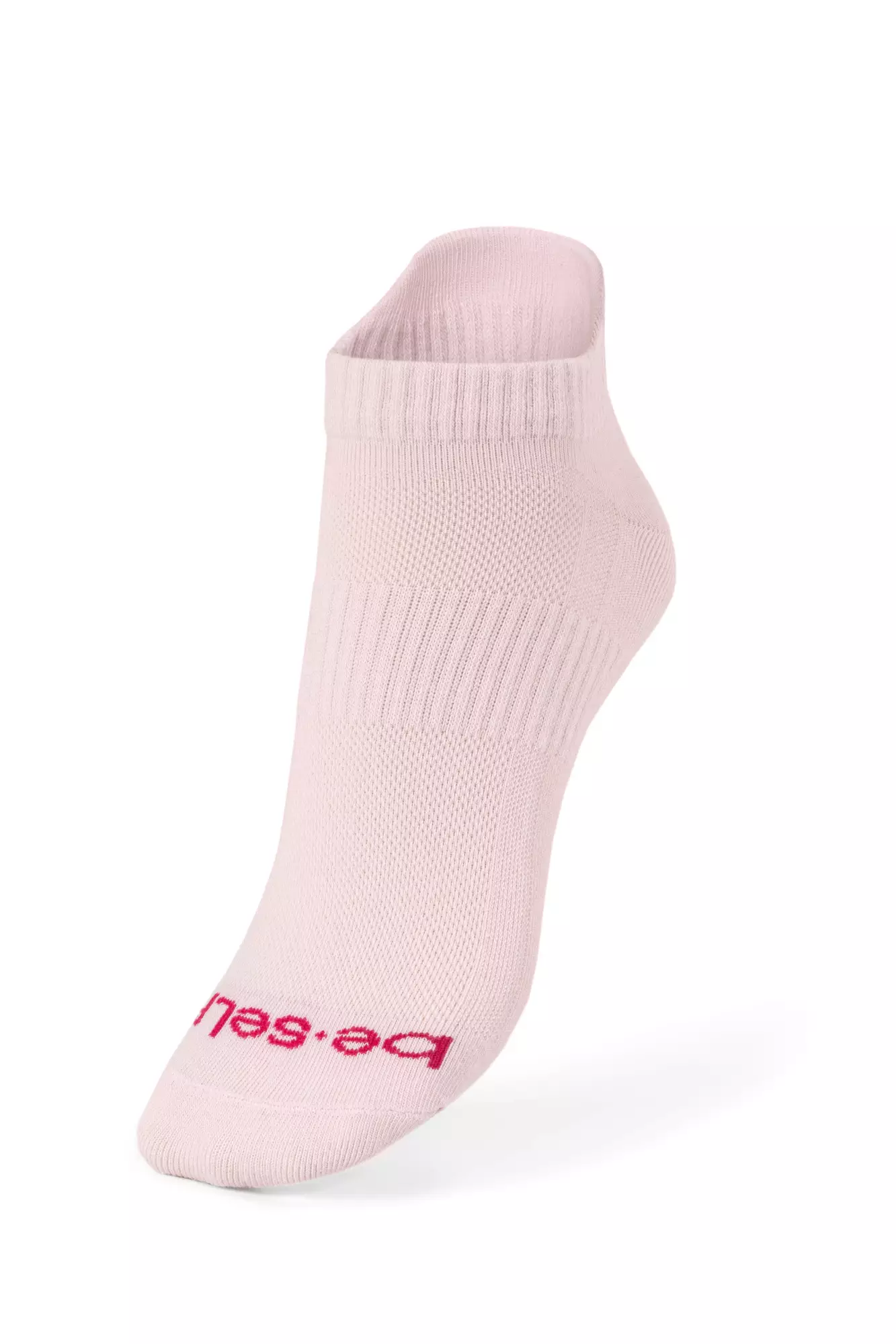 Носки розовые c логотипом BeSelf