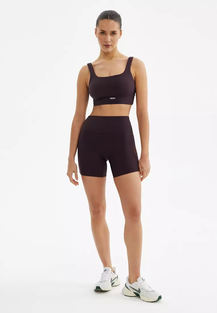 Шорты WAVE темно-сливовые