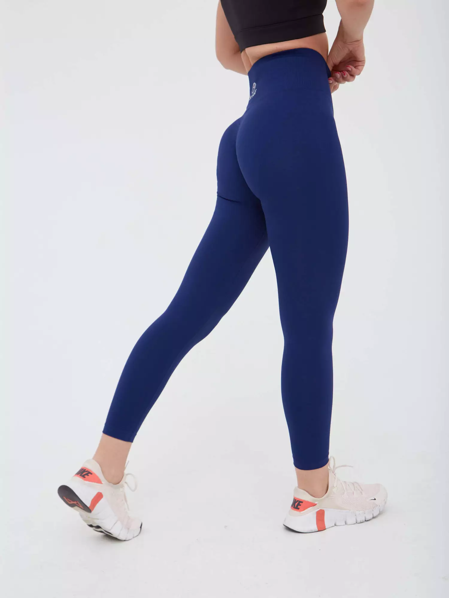 Лосины SEAMLESS PUSH-UP синие