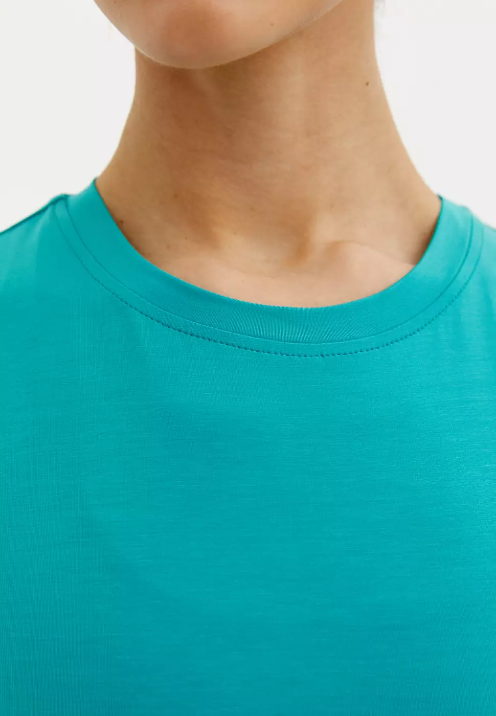 Футболка MODAL бирюзовая