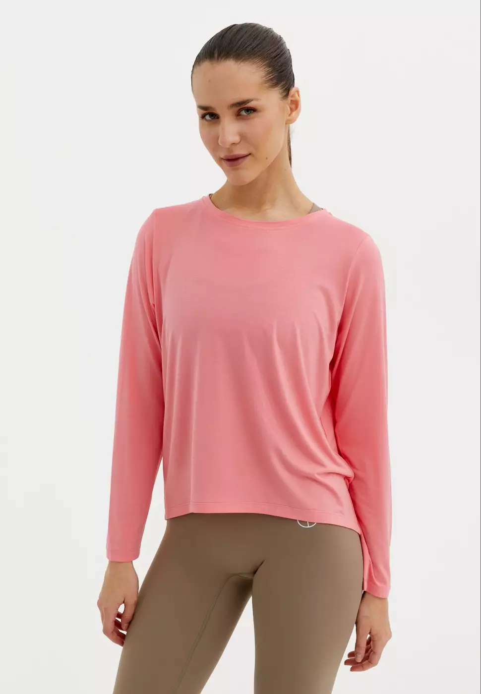 Лонгслив MODAL коралловый