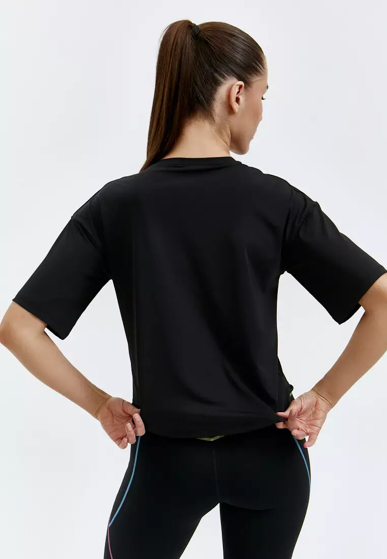 Футболка SATIN BASE черная